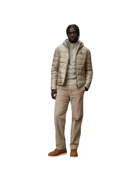 BLAUER Beige Coats, Jackets, and Parkas for Men.