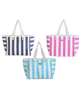 wide striped private bags