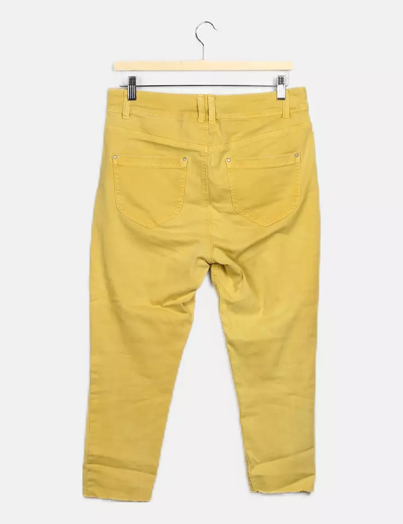 C&A Jeans pirata amarillo