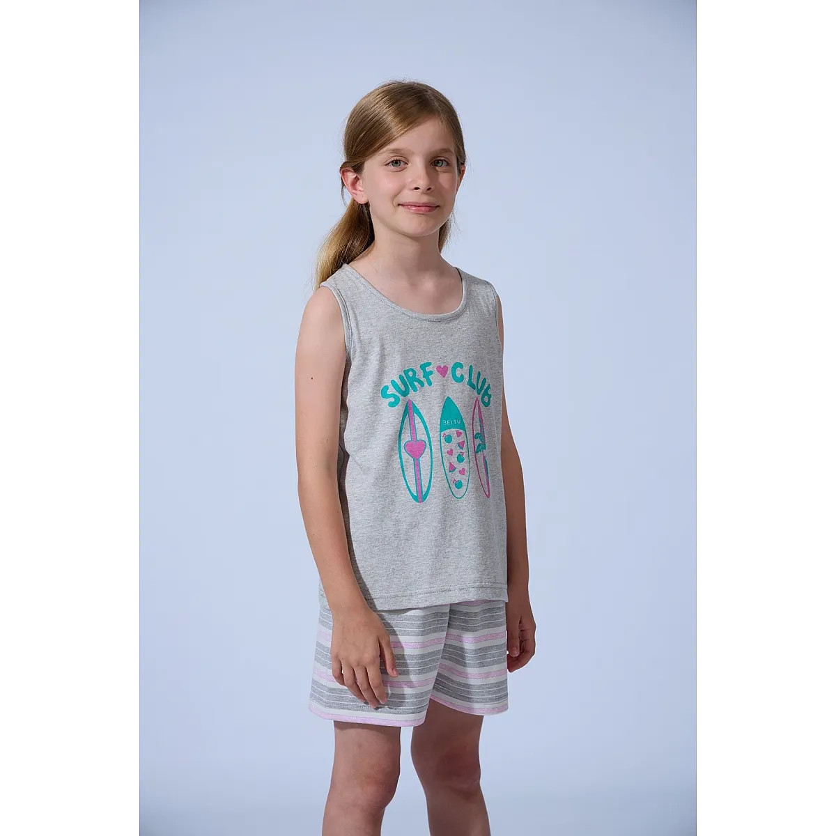 Girls Short Surf Club Pajamas