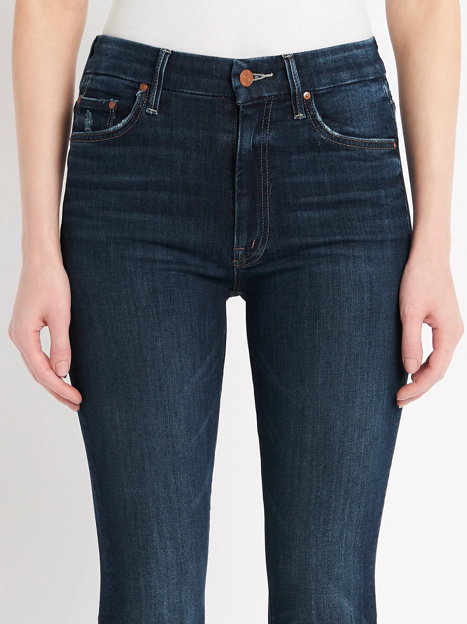 High Rise Skinny Jeans.