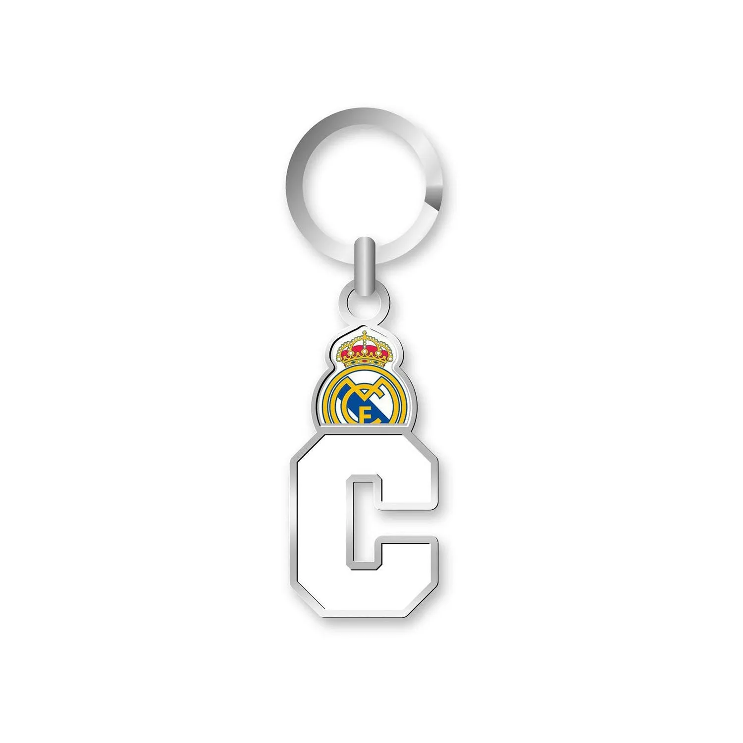 Llavero Real Madrid con Letra - C