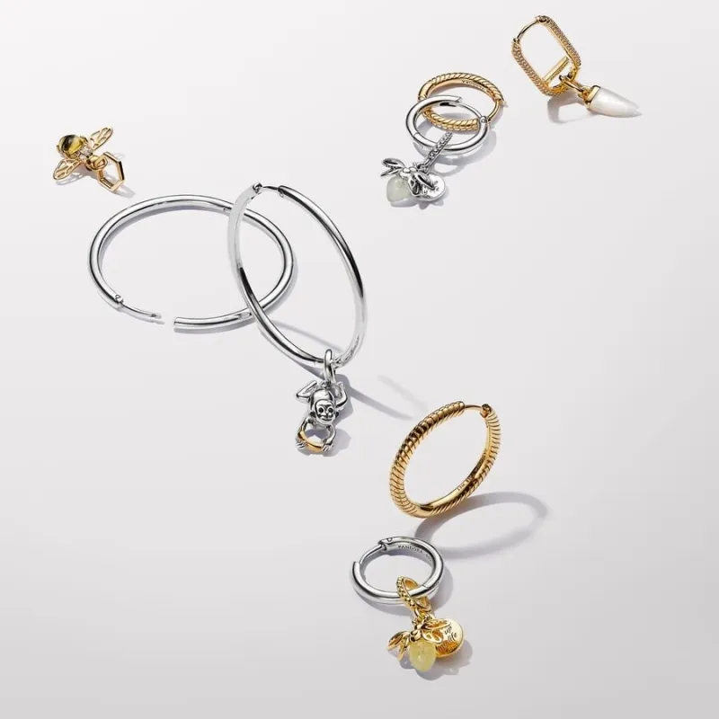 Pandora Moments 40mm Earrings 293336C00