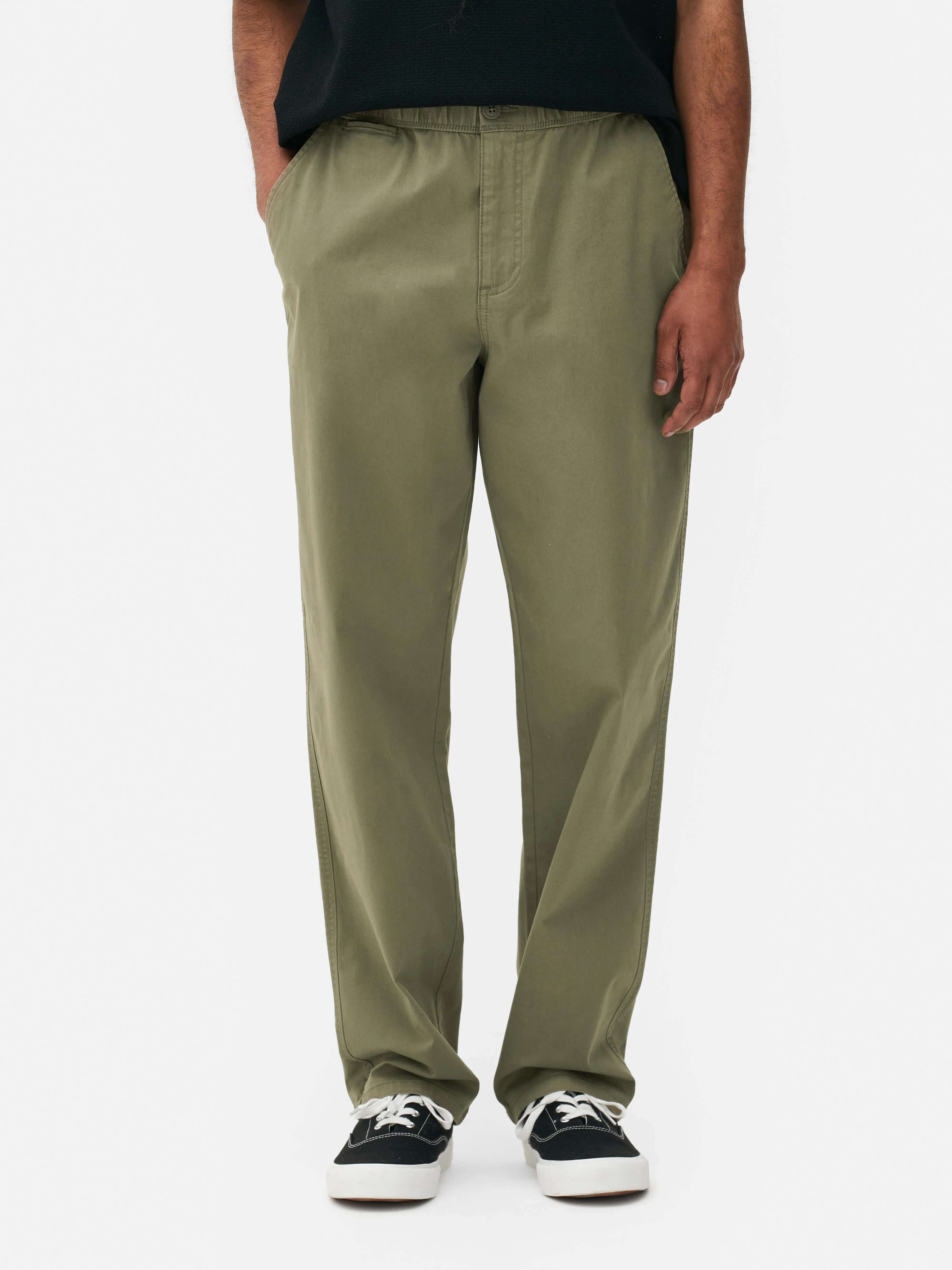 Pantalones con cinturilla elástica