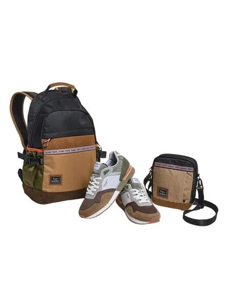 Pepe Jeans Benji Beige Backpack for Men