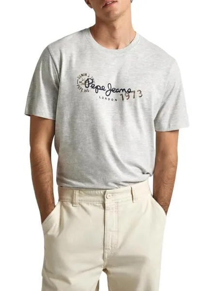 Pepe Jeans Camille Gray T-shirt for Men