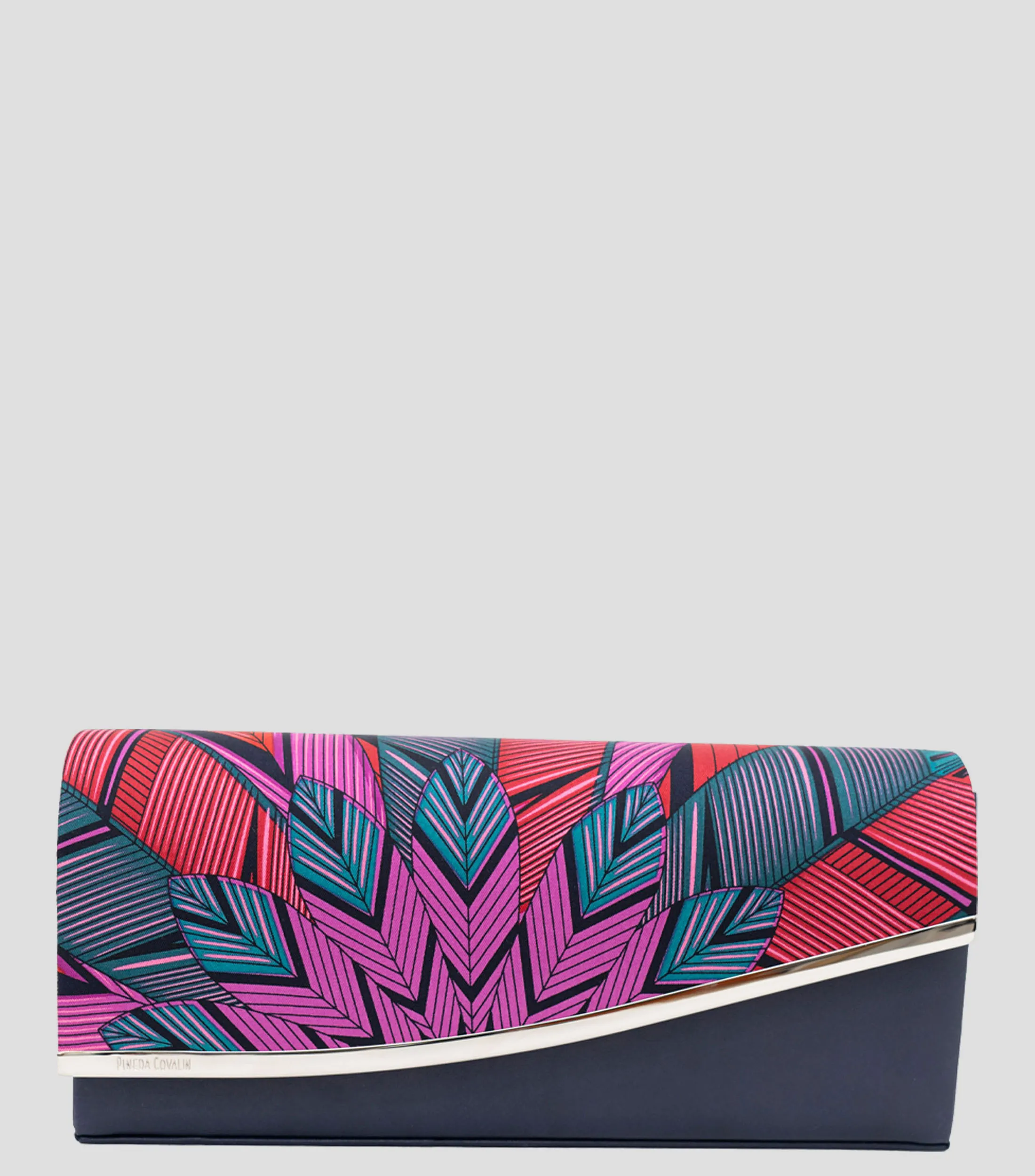 Pineda Covalin Bolso Clutch Akbal Guacamaya en piel Mujer