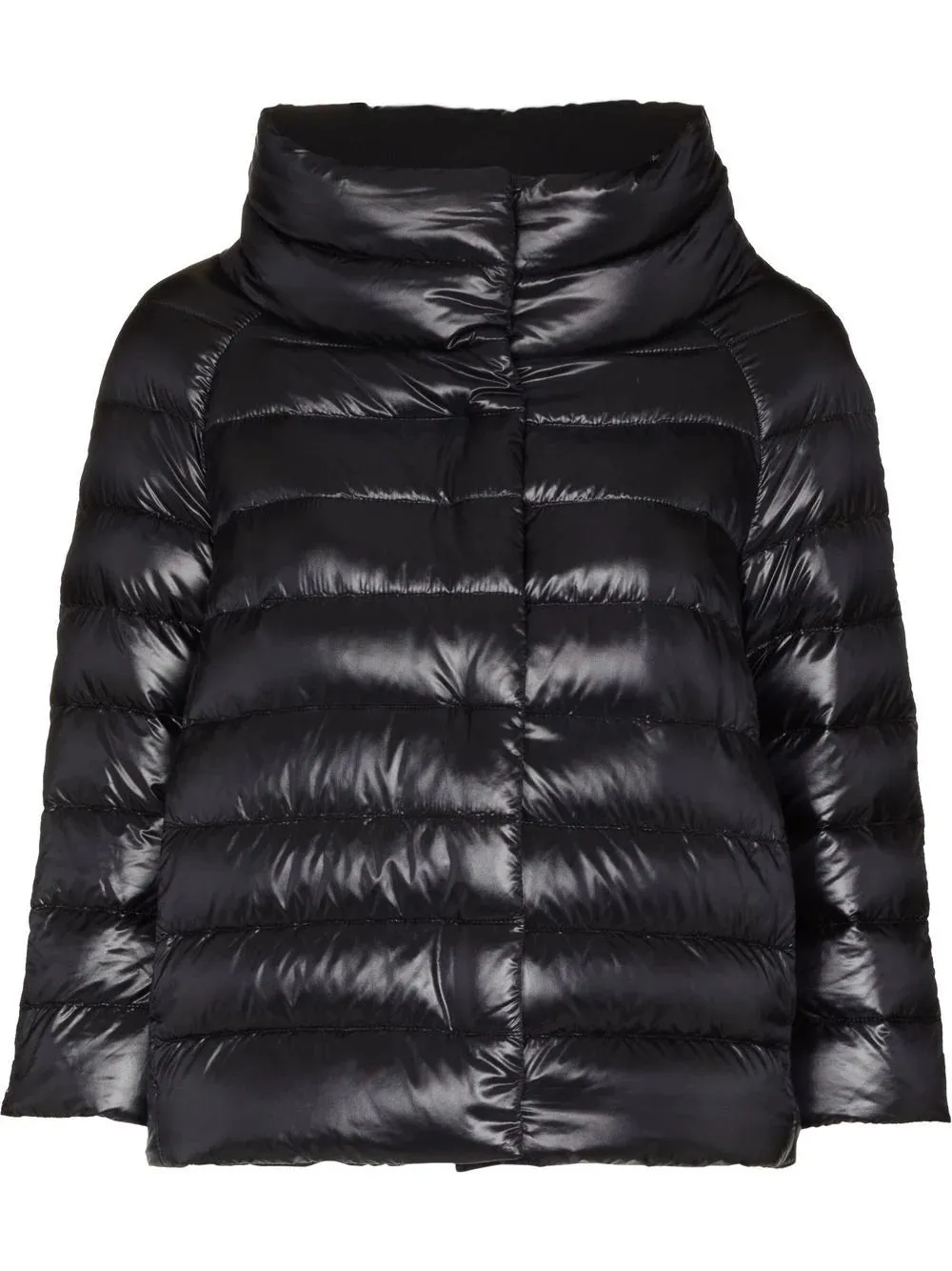 Short Black Puffer Coat