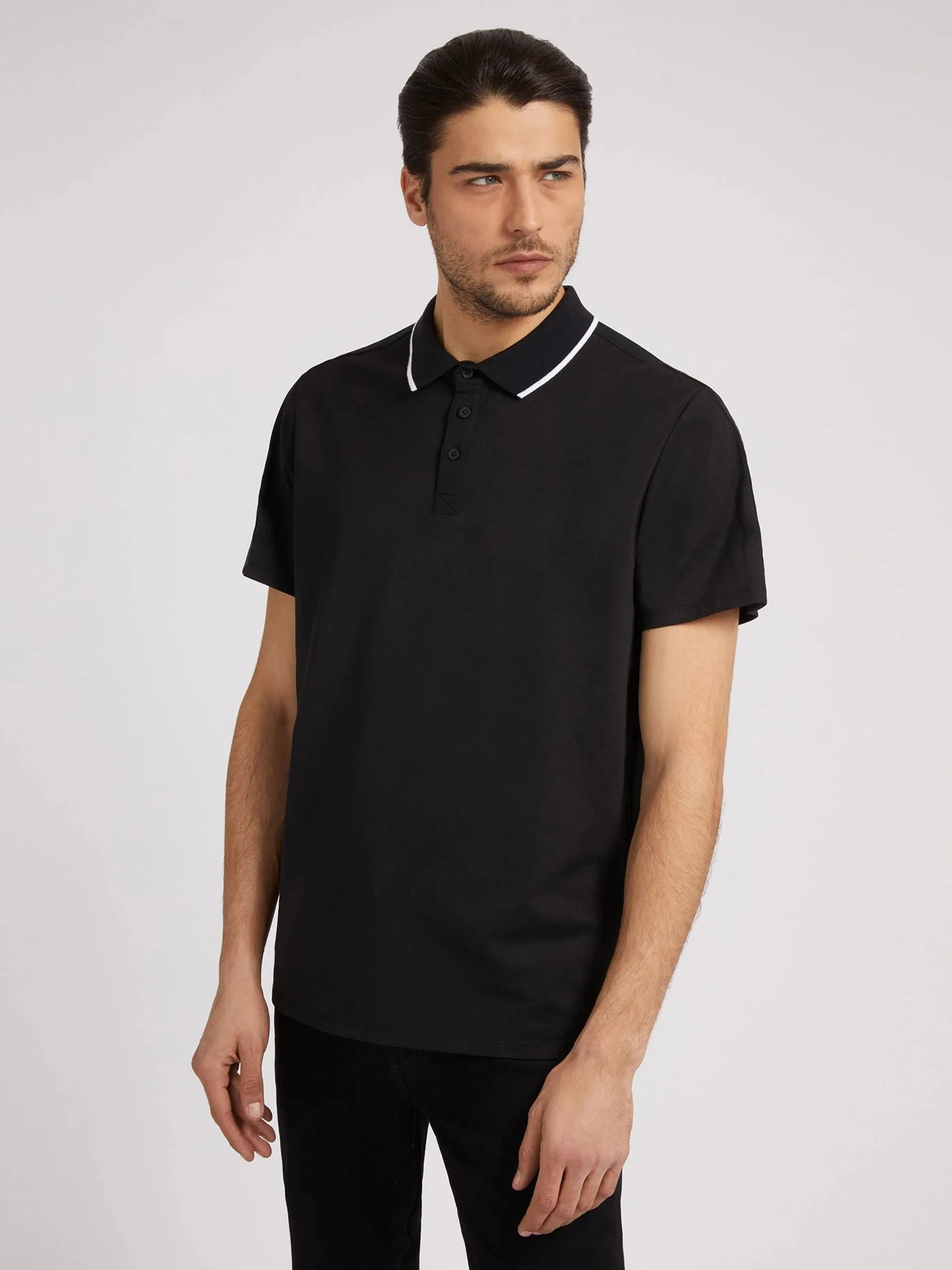 Black JBLK GUESS Polo