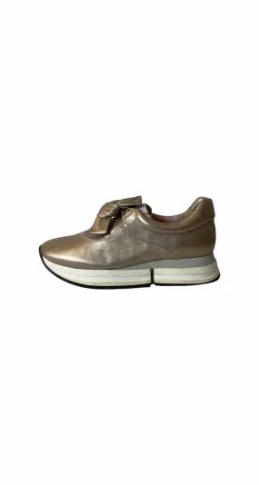 PRETTY BALLERINAS Zapatillas Lazo Doradas