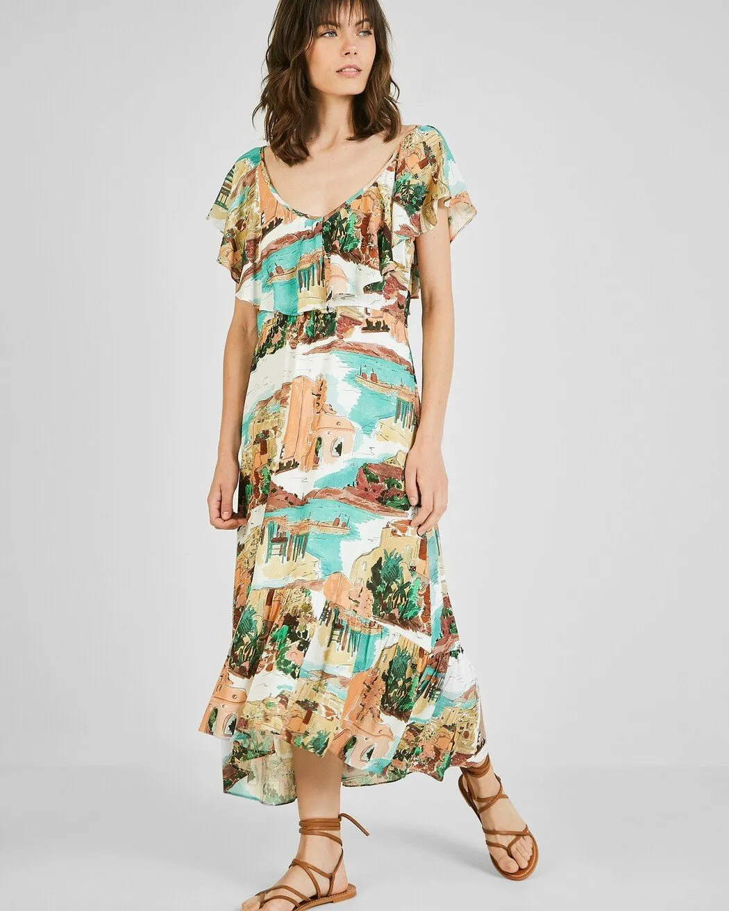 Print House Dress