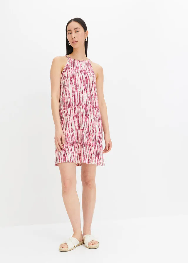 Violet Off-White Dress