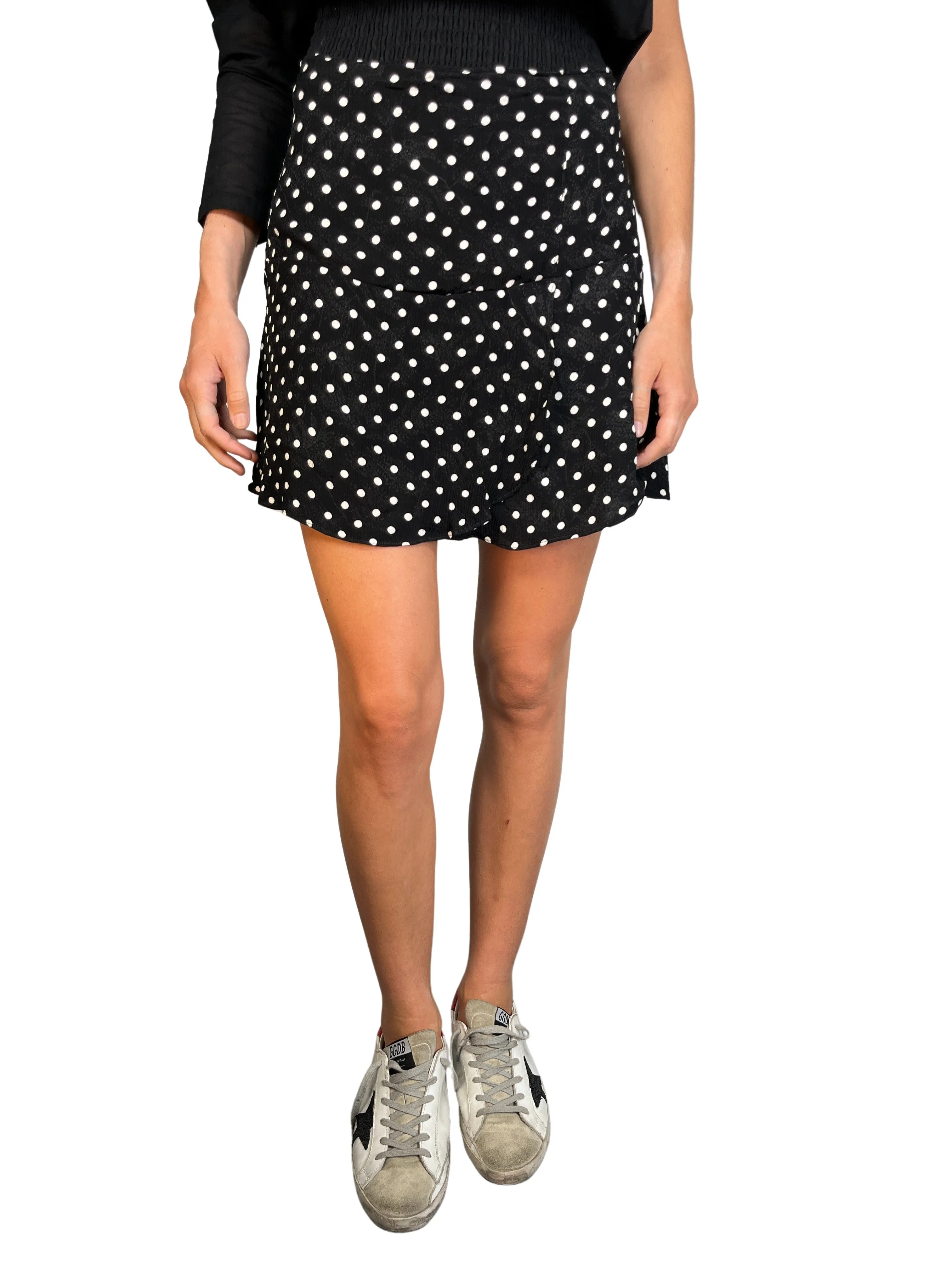 Viscose Polka Dot Shorts by SÉZANE