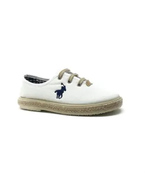 White espadrille