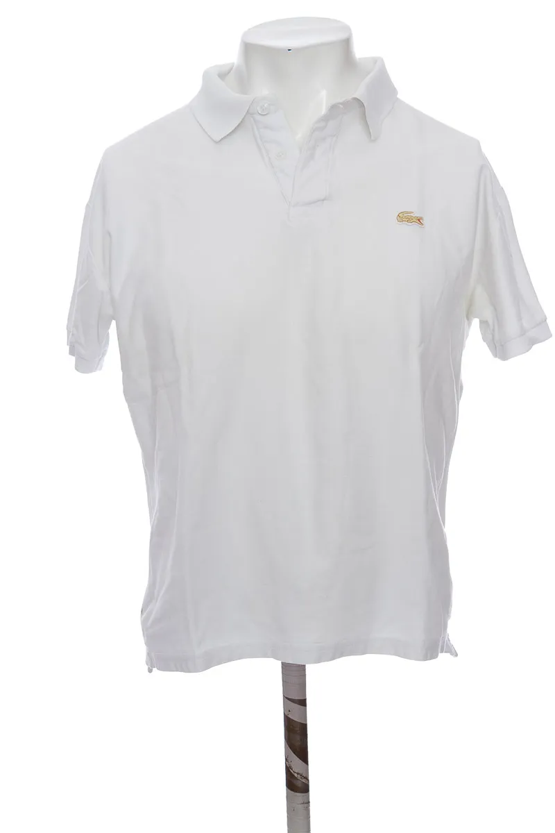 White Lacoste Polo